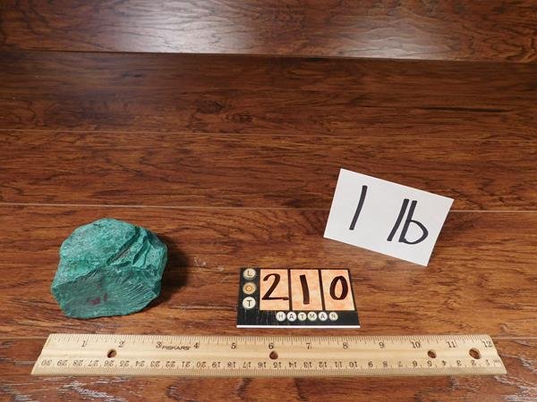 1 POUND MALACHITE ROCK LAPIDARY SPECIMEN STONE (1 of 4)