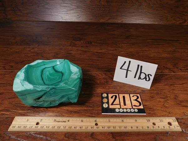 4 POUNDS MALACHITE ROCK LAPIDARY SPECIMEN STONE (1 of 4)