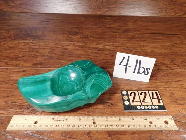 4 POUNDS MALACHITE ROCK LAPIDARY SPECIMEN STONE (1 of 4)