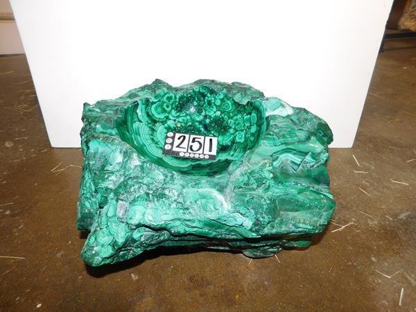 102 POUNDS COLOSSAL PIECE OF POLISHED MALACHITE RARE (1 of 10)