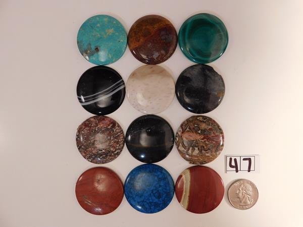 CABOCHON ROCK STONES LAPIDARY JEWELRY MAKING POLISHED (1 of 1)