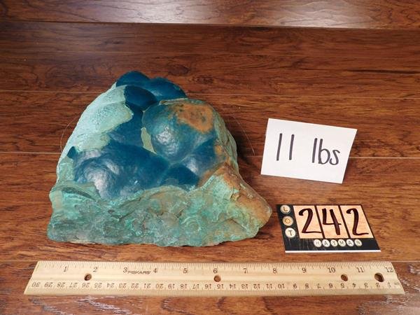 11 POUNDS MALACHITE ROCK LAPIDARY SPECIMEN STONE (1 of 4)