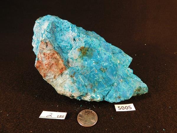 CHRYSOCOLLA ROCK STONE SPECIMEN LAPIDARY (1 of 5)