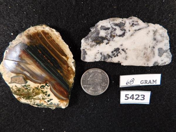 SLAB STONE MINERAL LAPIDARY SPECIMEN (1 of 1)