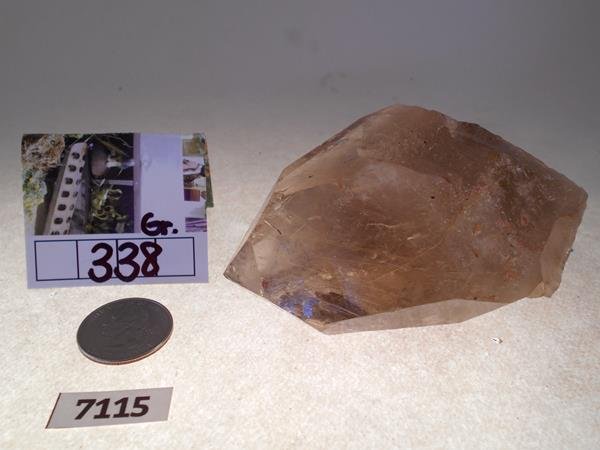RUTILATED QUARTZ  ROCK STONE LAPIDARY SPECIMEN (1 of 1)