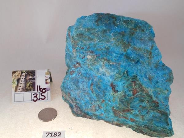 CHRYSOCOLLA ROCK STONE SPECIMEN LAPIDARY (1 of 2)