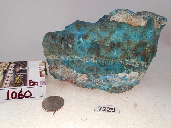 CHRYSOCOLLA ROCK STONE SPECIMEN LAPIDARY (1 of 2)