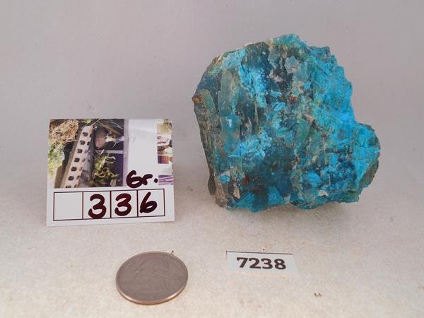 CHRYSOCOLLA ROCK STONE SPECIMEN LAPIDARY (1 of 2)