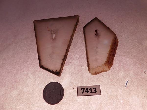 POLYHEDRAL POLYHEDROID AGATE BRAZILLIAN RARE ROCK STONE (1 of 1)