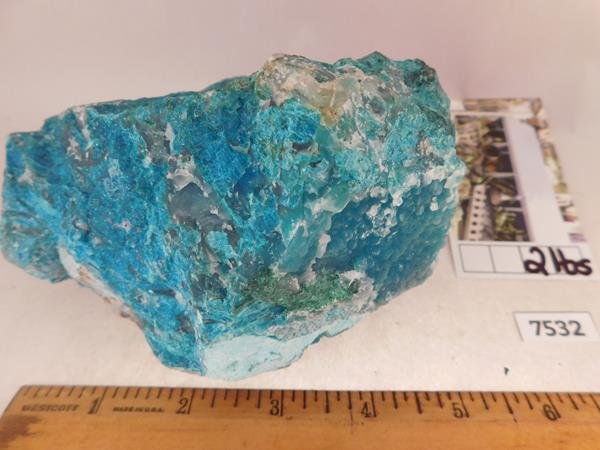 CHRYSOCOLLA ROCK STONE SPECIMEN LAPIDARY (1 of 3)