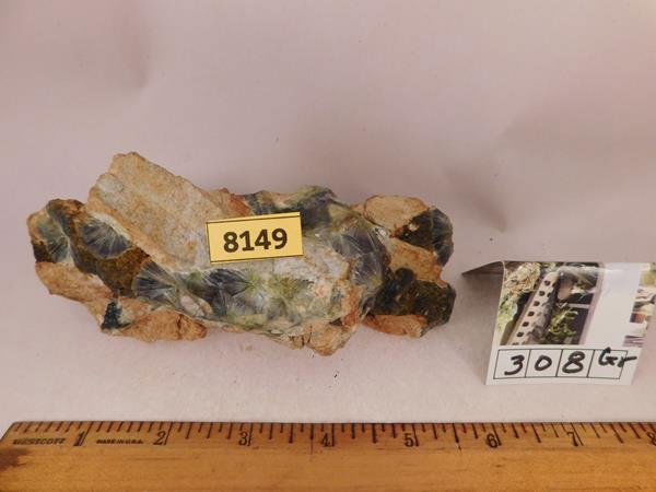 WAVELITE ARKANSAS MINE ROCK STONE SPECIMEN LAPIDARY (1 of 4)