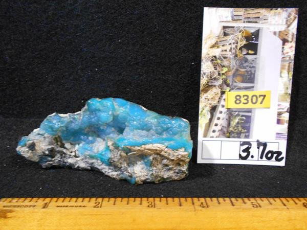 GEM SILICA CHRYSOCOLLA ROCK STONE LAPIDARY SPECIMEN (1 of 2)