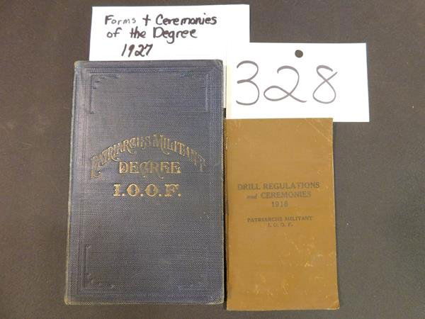 1927 PATRIARCHS MILITANT DEGREE  EPHEMERA ODD FELLOWS (1 of 1)