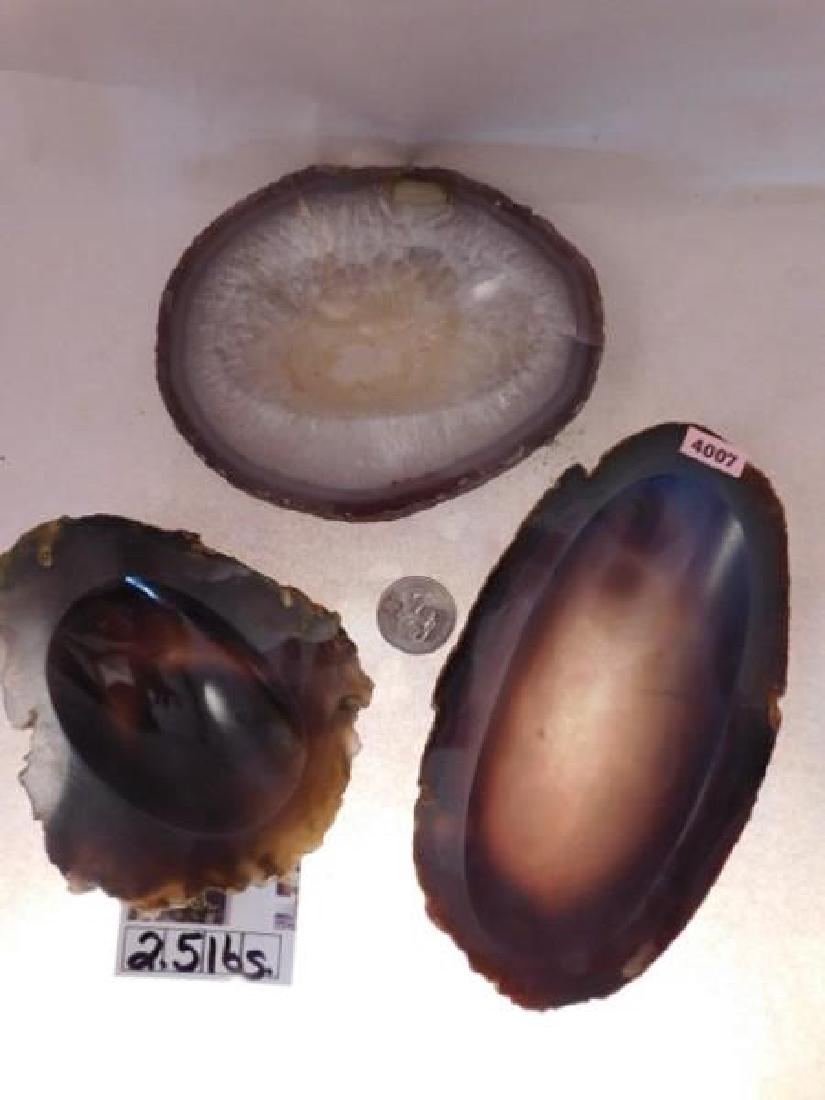 AGATE  ROCK STONE SPECIMEN LAPIDARY HUGE RARE (1 of 3)