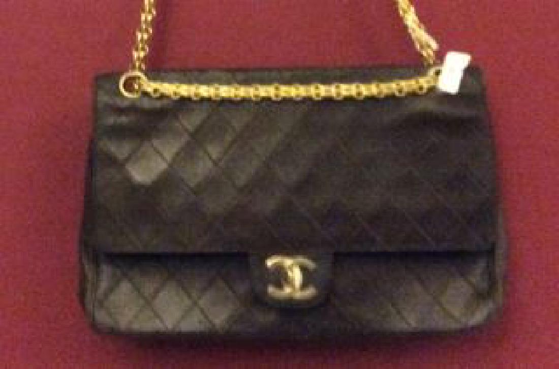Chanel Chocolate Brown Quilted Double Flap Bag (1 of 7)