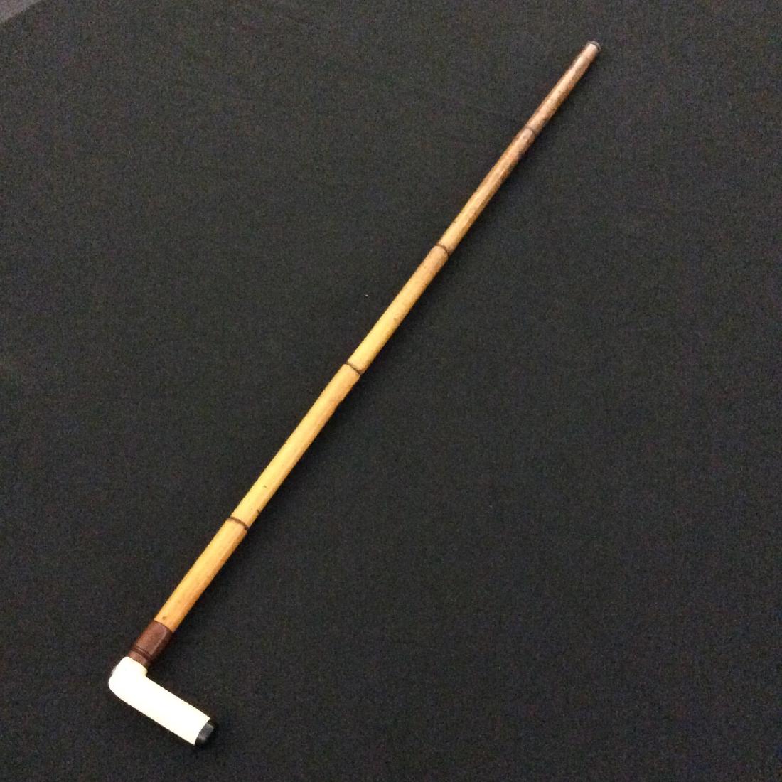 Hidden Sword Cane w/ Compass on Handle (1 of 6)