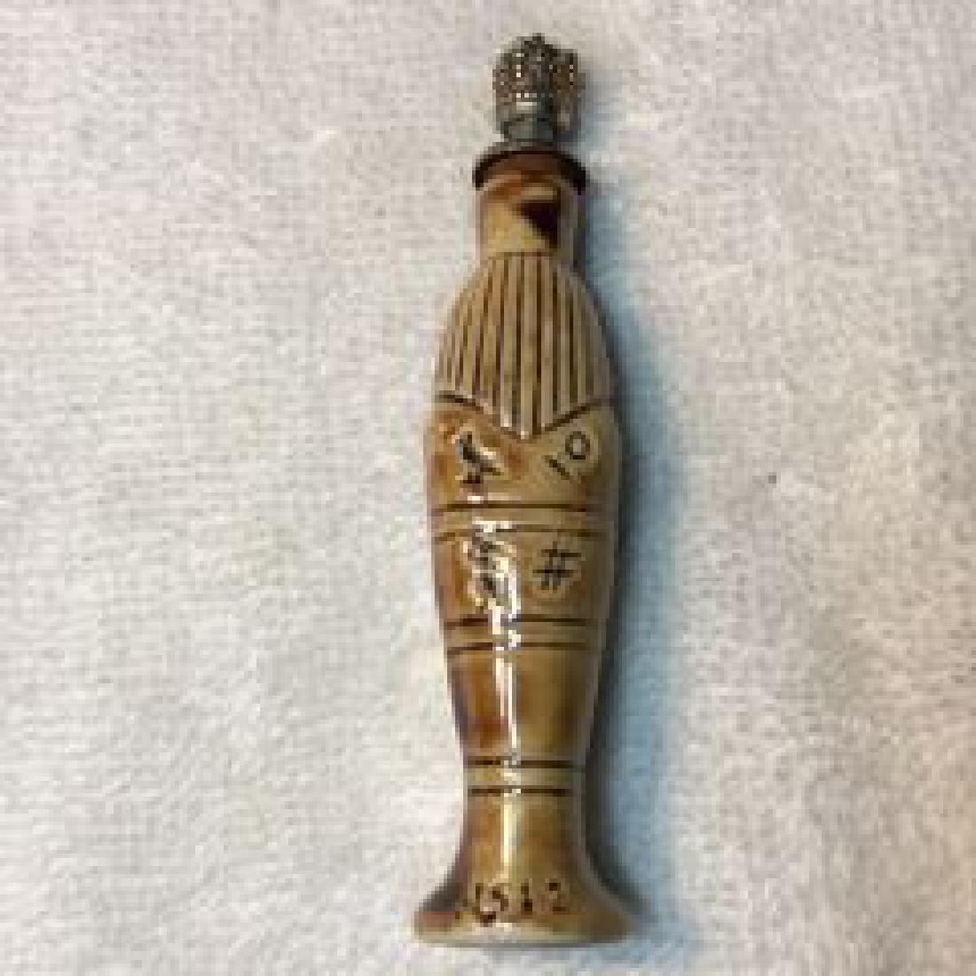 German Sphinx Perfume Bottle 3.5" tall (1 of 3)