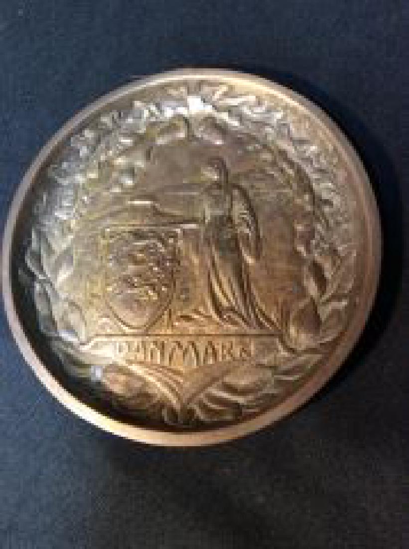 Bronze Dan-mark Candy Dish Monsterbeskyttet 6.5" (1 of 4)