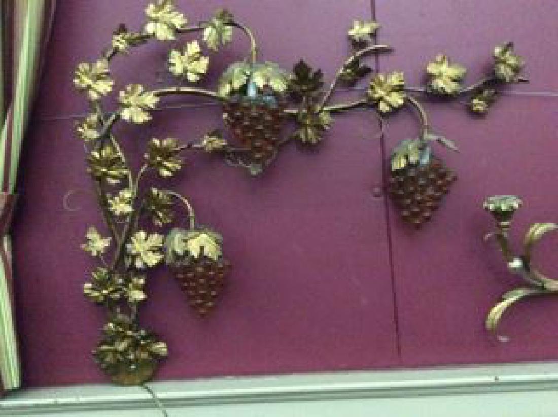 Italian Design Grape of the Vine Glass Beaded Lamp 3 (1 of 2)