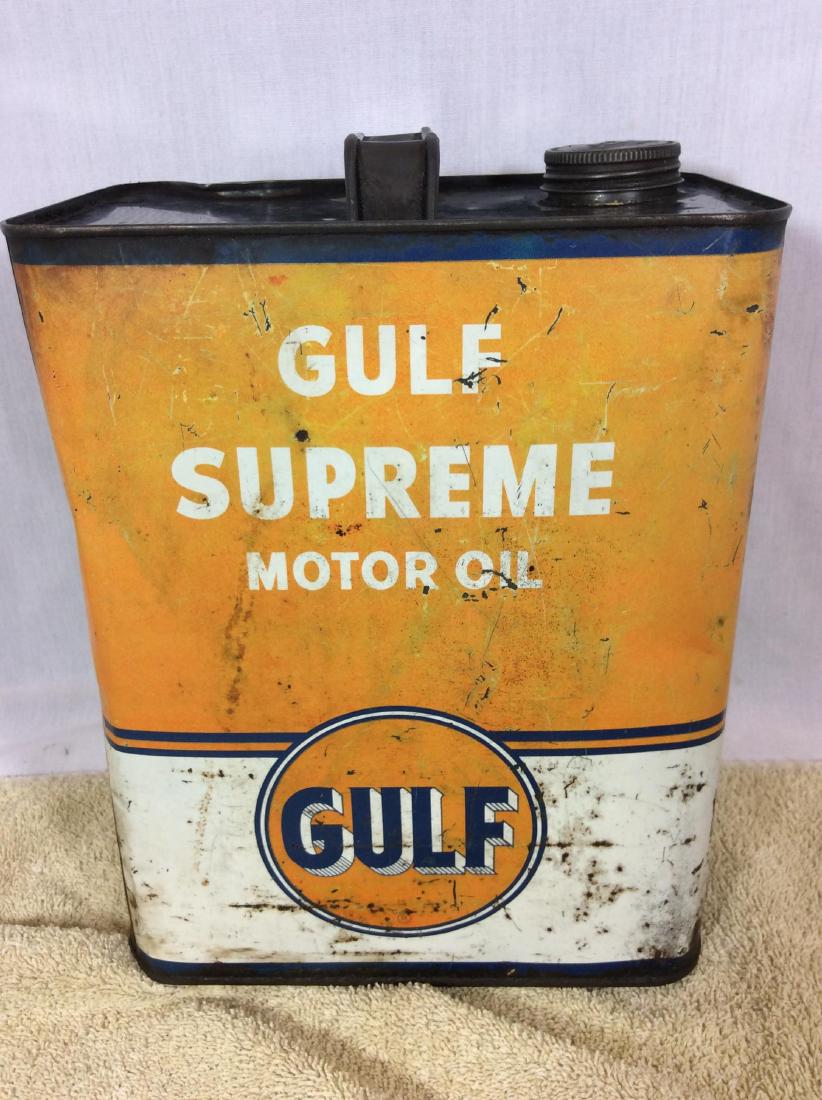 Gulf Supreme 2 Gallon Oil Can: â€¦