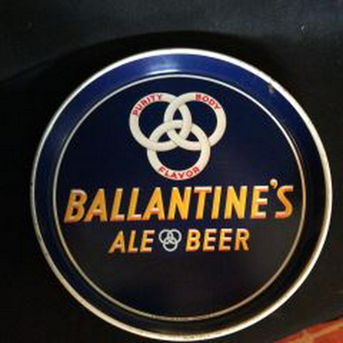 Ballantine's Ale Beer Tray (1 of 2)