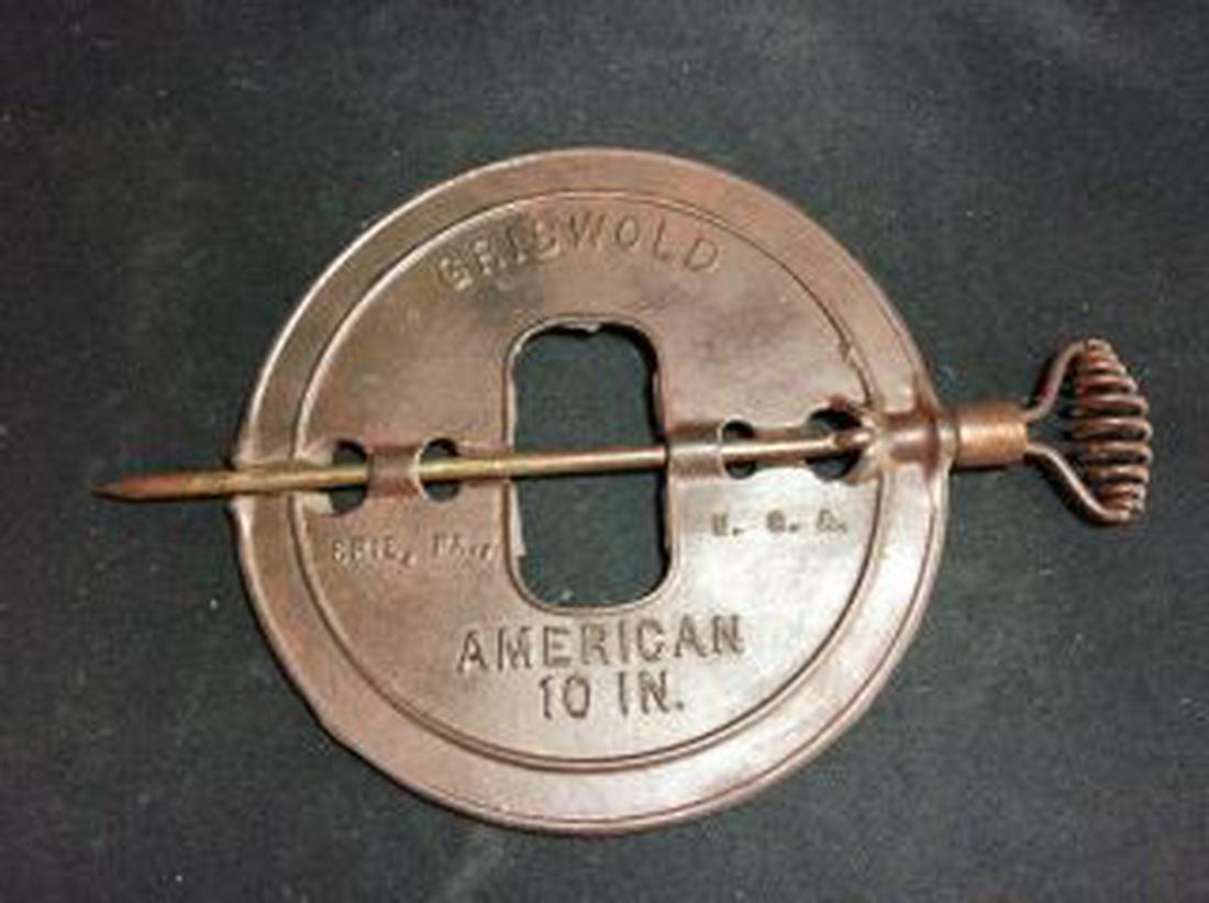 Griswold Reversible Steel Spindle- 10 inch: .