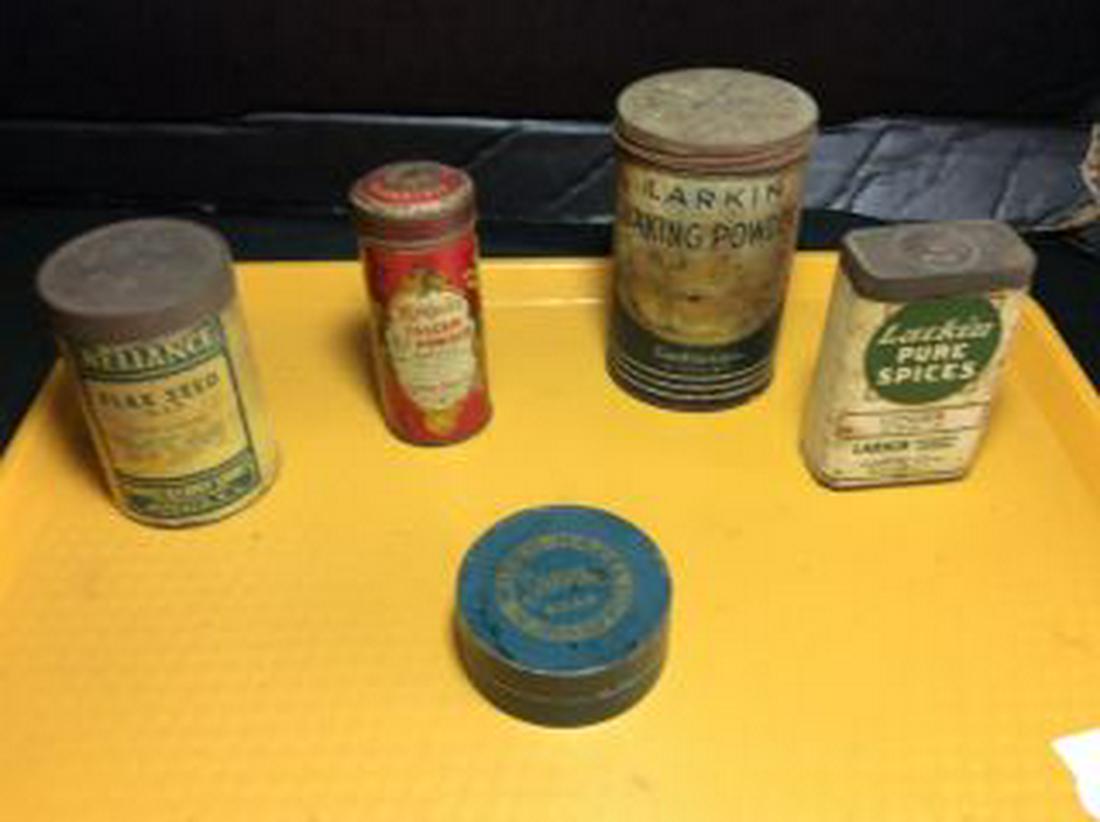 Larkin Assorted Tins- Buffalo, NY (1 of 3)
