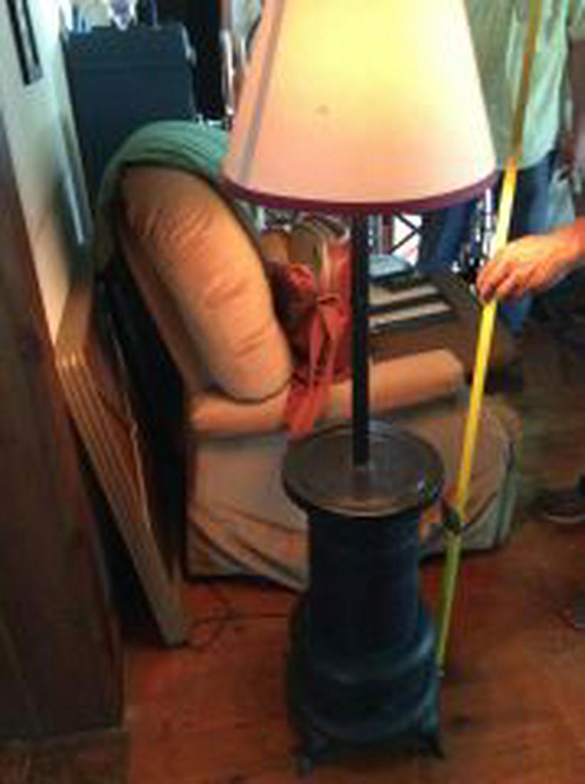 Modified Table Lamp- base was a Perfection Heater 55" (1 of 4)