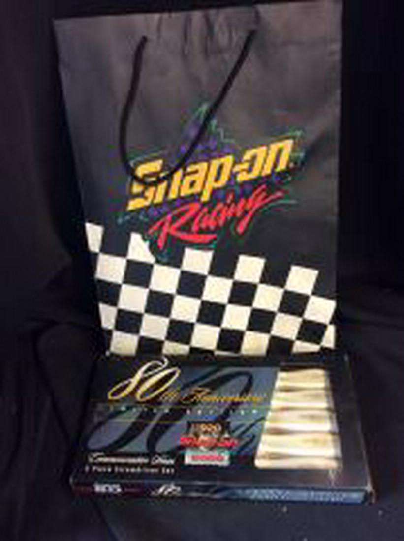 Snap On 80th Anniv Limited Edition Screwdriver Set w/: w/ Snap on Racing Bag