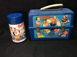 1979 Popeye Lunch Box w/ Thermos (1 of 3)