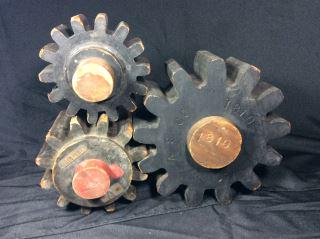 Foundry Molds - 3 Gear Collection Great decorations of (1 of 7)