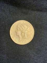 1903 Double Eagle Twenty Dollar Gold Piece: .