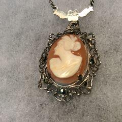 Cameo Necklace: .