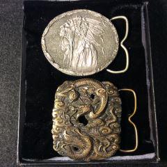 Men's Belt Buckles (2) - Dragon & Native American by (1 of 6)