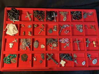 Religious Rosaries & Medals Collection Nice Assortment (1 of 5)