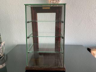 Columbus Miniature Showcase Brass labeled piece, 3-tier (1 of 5)