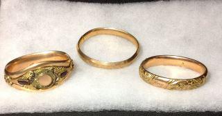 Victorian Gold Filled Bracelets (1 of 3)