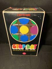 Stop Dot by Mattel Game 1969 game in org box: 1969 game in org box
