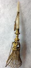 Gold Filled Mother of Pearl Handle 6" tall: 6" tall