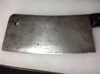 Butcher's Meat Cleaver . (1 of 4)