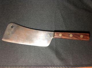 Early Cleaver measures appr. 13", w/ a 7.5" Blade (1 of 6)