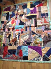 Hand Stitched Rag Quilt .: .