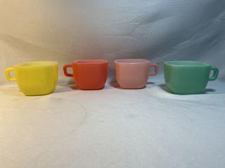 Glasbake Coffee Cups (4) Vintage Glasbake (1 of 4)