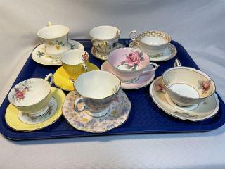 Tea Cups & Saucers Collection (8) .: .