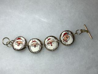 1959 Santa Claus Bracelet Made in Japan, Very: Made in Japan, Very Collectible