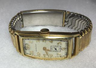 Hamilton Men's Watch 14kt Gold-Filled, popular: 14kt Gold-Filled, popular rectangle design