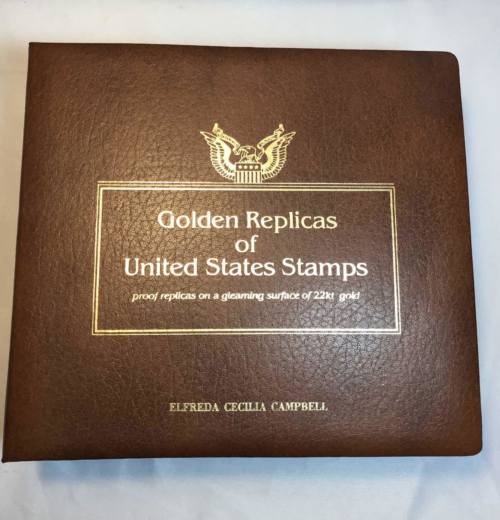 Golden Replicas of United States Stamps 7 Books of (1 of 8)