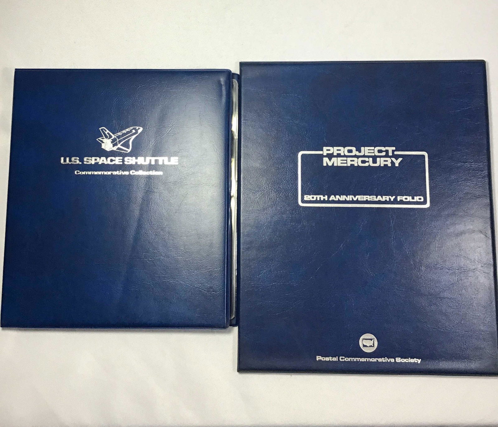 US Space  â€œProject Mercuryâ€ Stamp Books . (1 of 6)