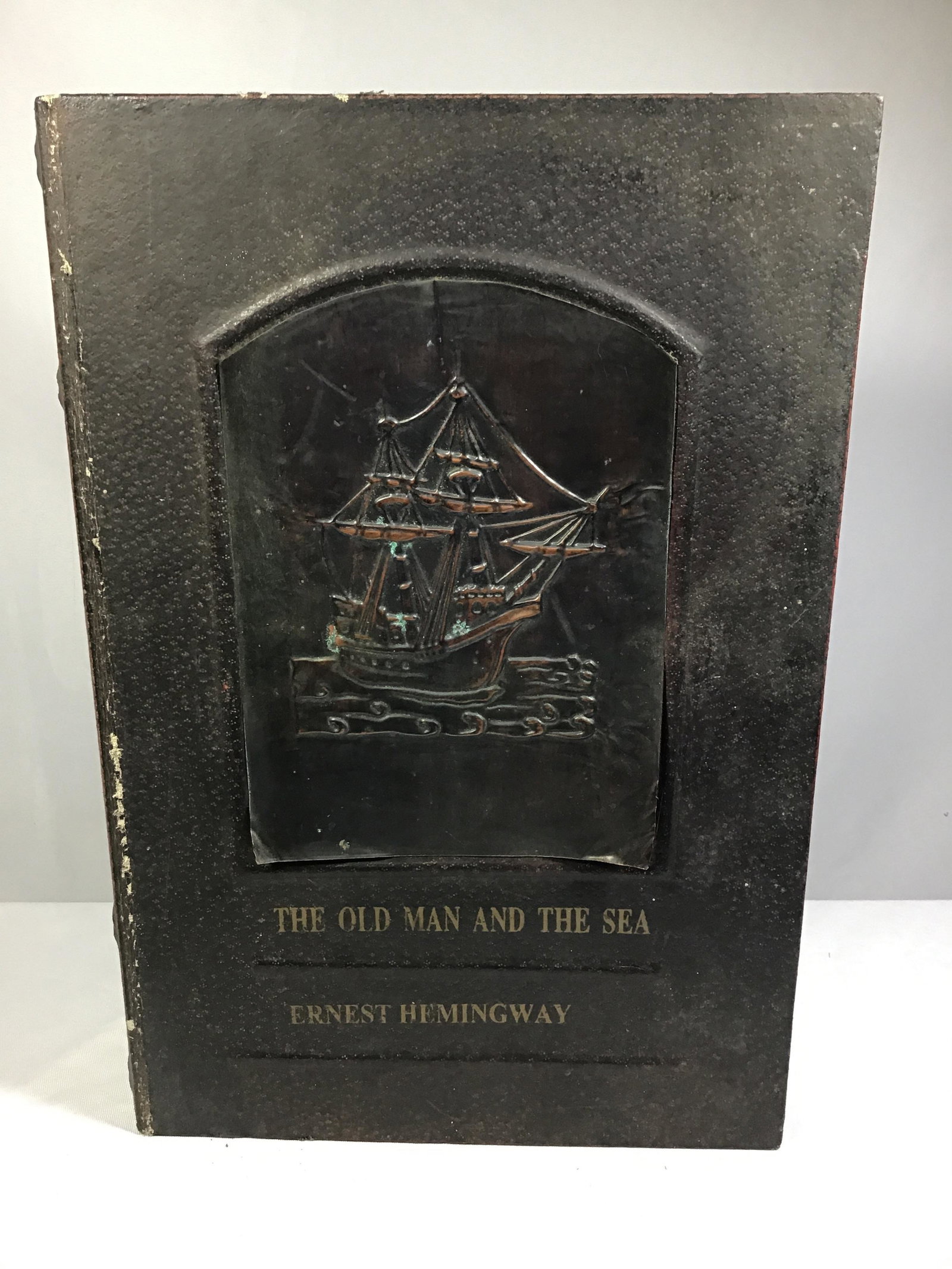 The Old Man And The Sea Ernest Hemingway Box measures: measures 16”x11”x4”
