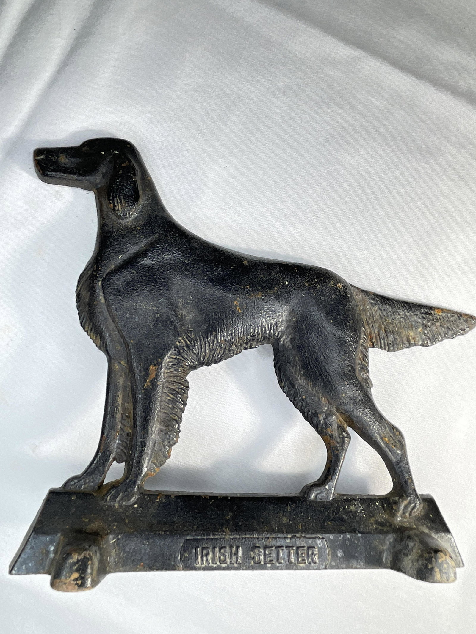 Irish setter Iron Door Stop Virginia metalcrafters: metalcrafters Waynesboro VA 8in x 9.5in